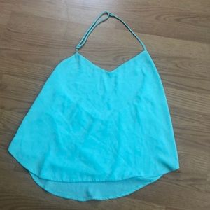 Show Me Your Mumu Blue Tank